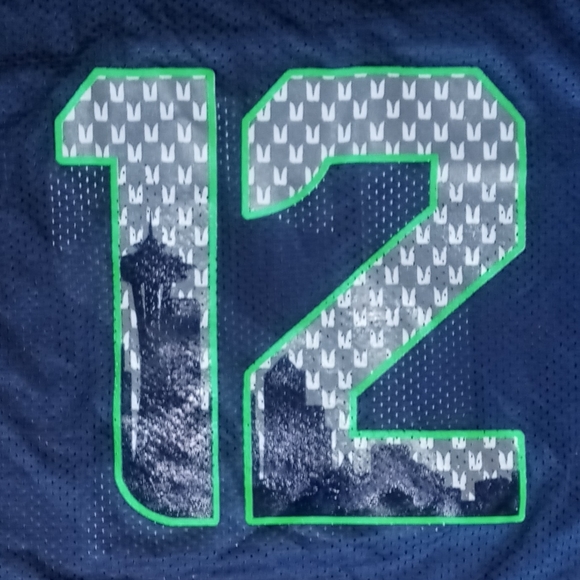 Seattle Seahawks 12th Fan City Scape Jersey NEW - Picture 4 of 7